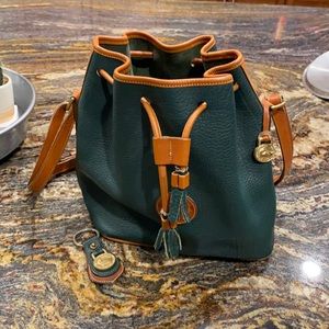 Green Dooney and Bourke Purse and key fob